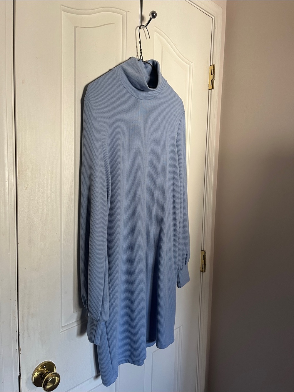 Dynamite Mock Neck Sweater Dress
